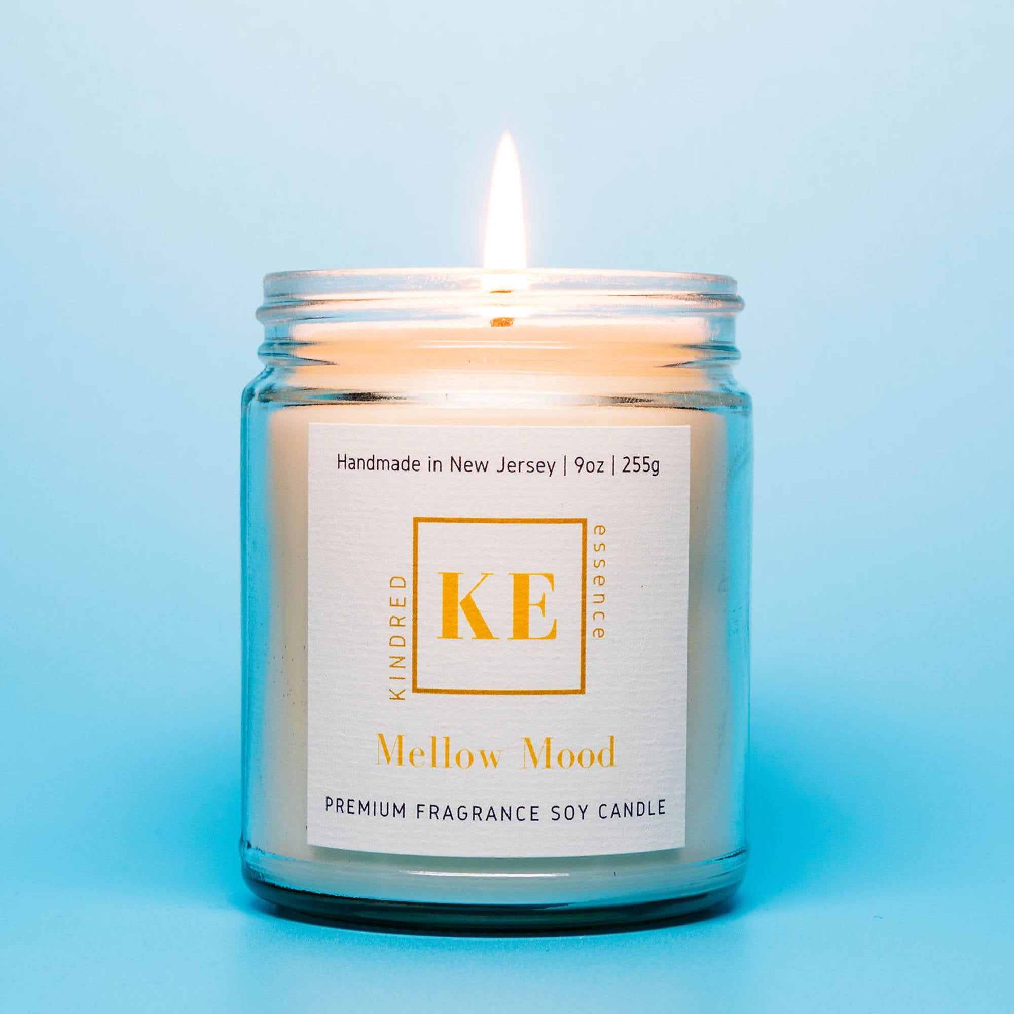Kindred Essence Mellow Mood Premium Fragrance Soy Candle - Handmade